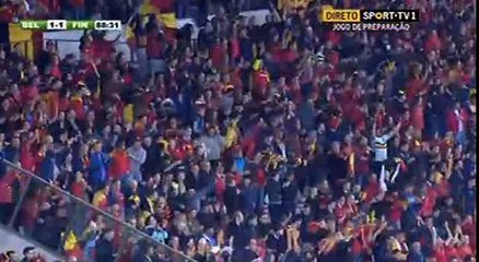 Romelu Lukaku Goal Belgium 1 - 1 Finland Friendly Match 1-6-2016
