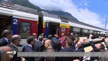 The world's longest tunnel opens in Switzerland