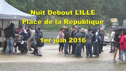 Nuit Debout à LILLE - 1er juin 2016