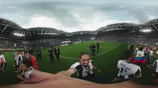 360 degree celebrations with Samsung at Juventus Stadium!