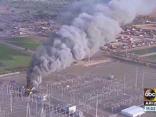 Fire breaks out at West Valley SRP substation