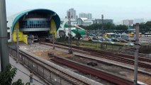 [HD] The Line 1 of GuangZhou Metro Bombardier MOVIA 456 train depart the Kengkou Station