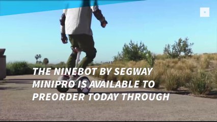 Segway’s smart mini-transporter is now available