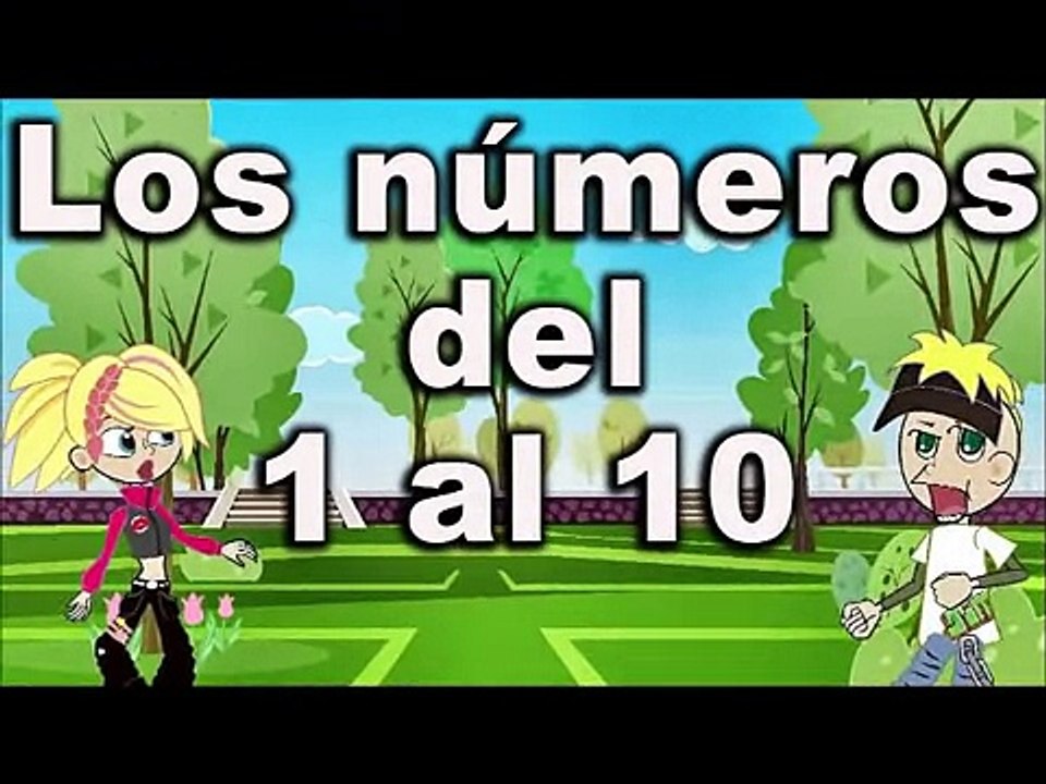 Los números del 1 al 10