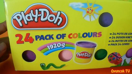 Play Doh 24'lü Oyun Hamuru Paketi Açımı