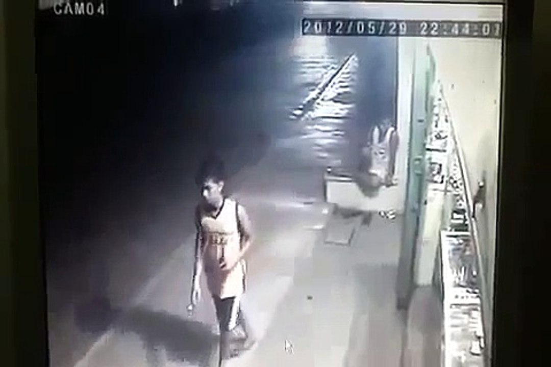 Guinayangan Quezon Motor Accident Caught On CCTV