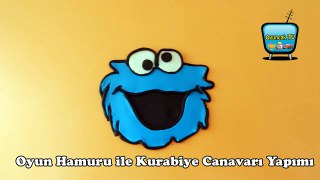 Oyun Hamuru ile Kurabiye Canavarı Yapımı