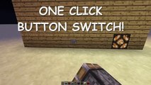 Minecraft Redstone tutorial l Button light switch l 1.8.1  l HD l [Easy Tutorial]