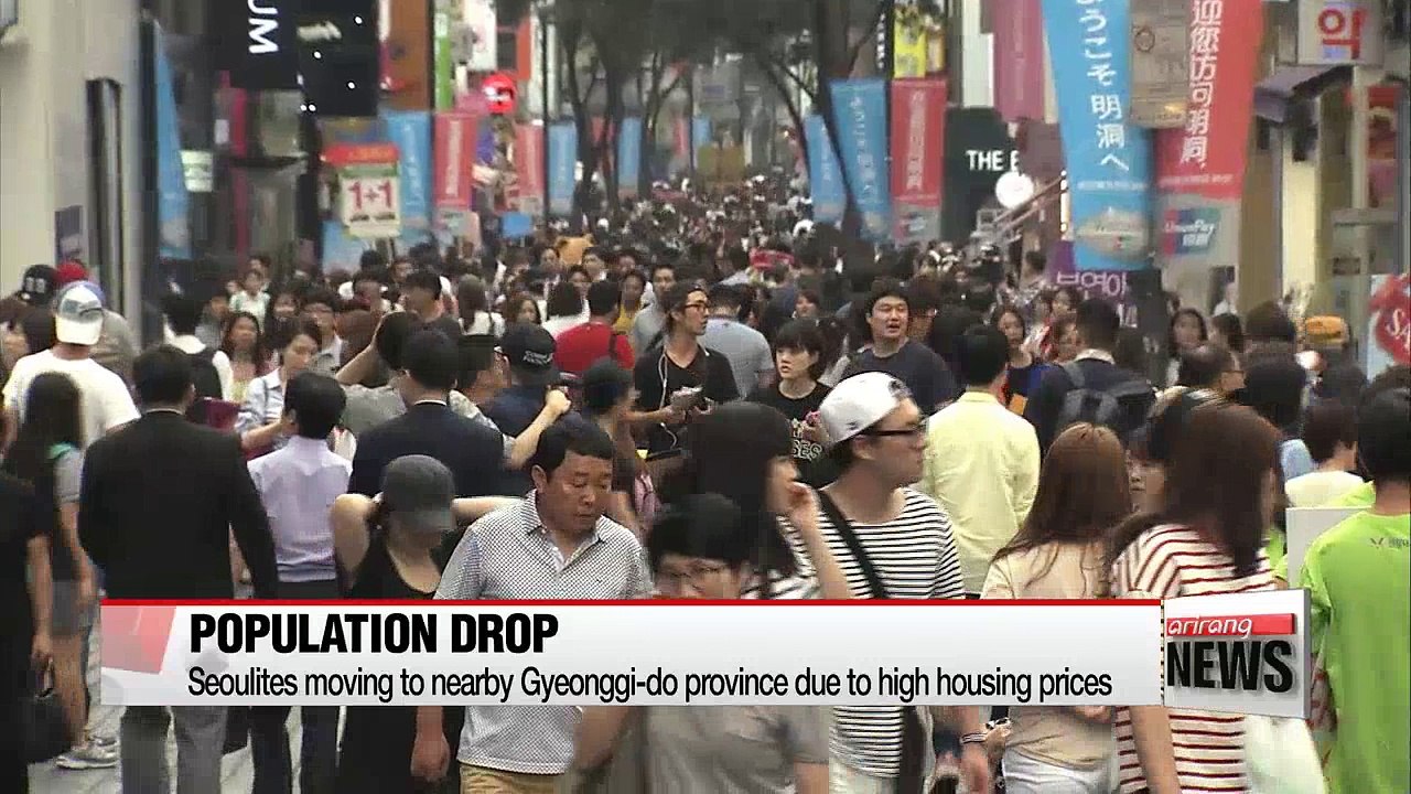 Seoul population sinks below 10 million for first time in 28 years