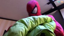 Superheroes in real life! w/ Spiderman & Frozen Elsa. Preparing for a Date and Cleaning. Episode 16