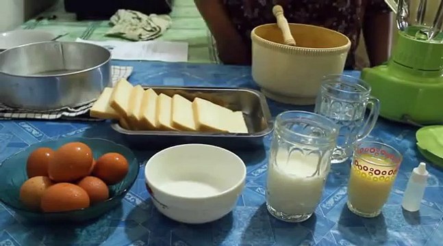 Kue Sedap Puding Roti Karamel