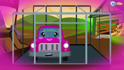 Cars Cartoons. Garbage Truck Cleanery. Captive car Stacy. Dangerous Bomb. Episode 14. Season 2