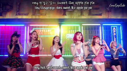 Fiestar - Apple Pie MV [English subs + Romanization  + Hangul] HD