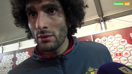 Fellaini après Belgique - Finlande