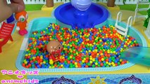 アンパンマン おもちゃ アニメ カラフル ボール プール❤ animekids アニメキッズ animation Anpanman Ball Pool Toy
