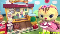 ポコポッテイト おもちゃアニメ ミーニャがパンを作るよ❤アンパンマンパン工場 Toy Kids トイキッズ animation anpanman