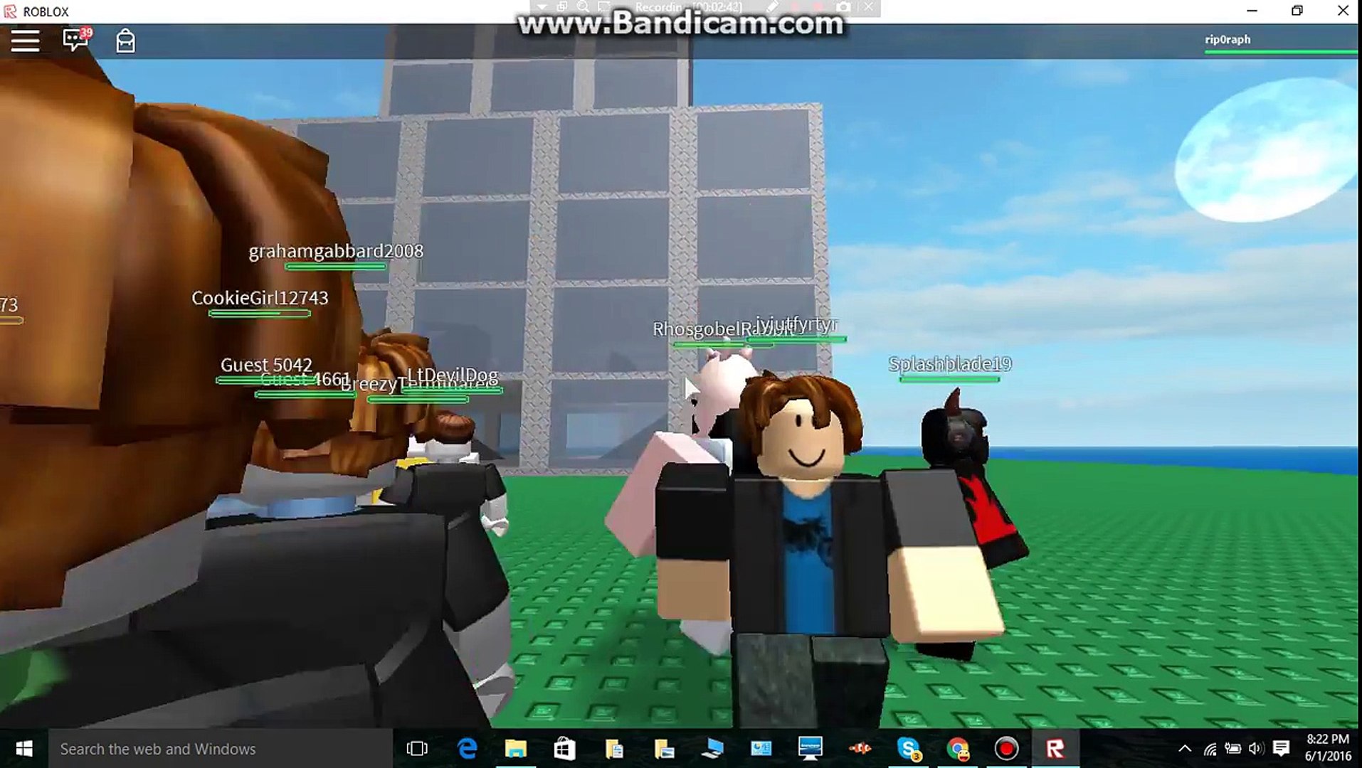 Tsunami And Volcano Roblox Video Dailymotion - rip guest roblox