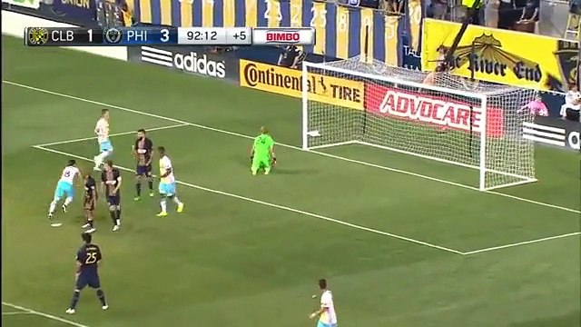 Cristian Martinez Goal HD - Philadelphia Union 3-2 Columbus Crew SC - 01-06-2016 MLS