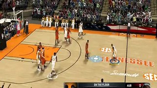 NBA 2k11 (NCAA mod) Tennessee Thompson-Boling Arena court