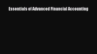 [Download] Essentials of Advanced Financial Accounting Ebook Online