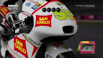 PS4ゲーム　MotoGP15　アンドレア・ロカテッリさん