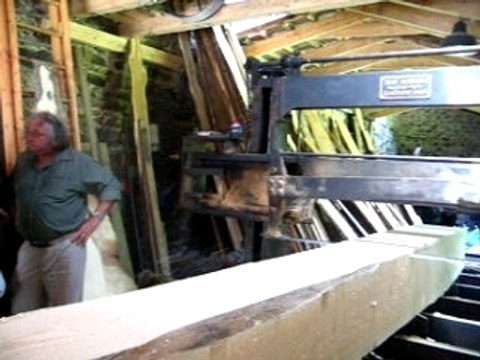 scierie route des moulins du parc Livradois Forez