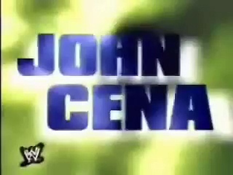 John Cena 1st WWE Titantron 'Slam Smack'