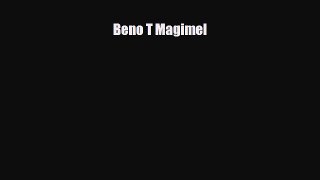 [PDF] Beno T Magimel Read Full Ebook