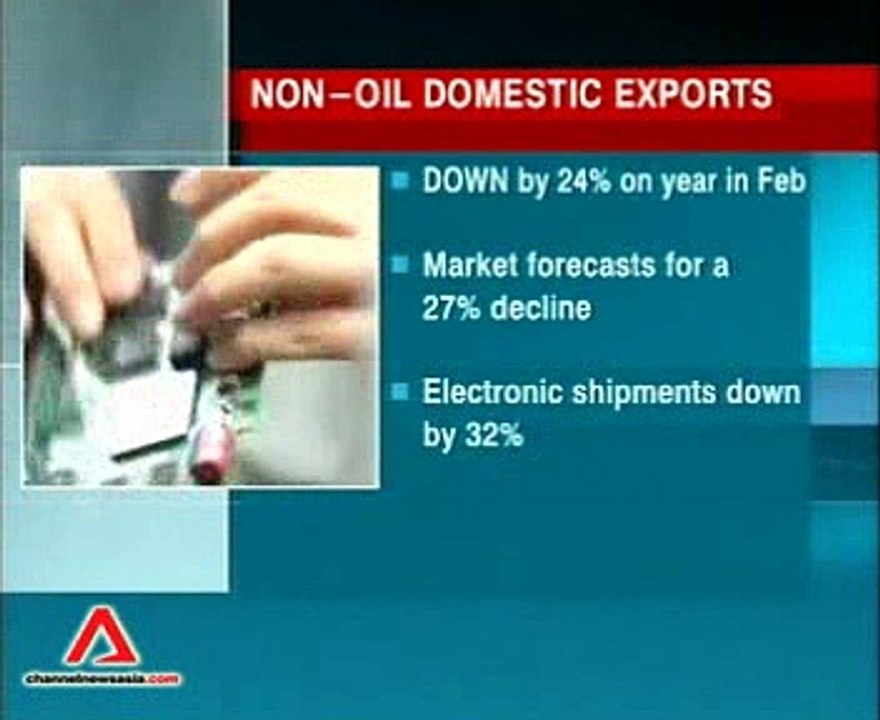 Key exports plunge 24% in February
