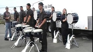 Atwater Drumline In the Lot @ Antioch 2-28-09