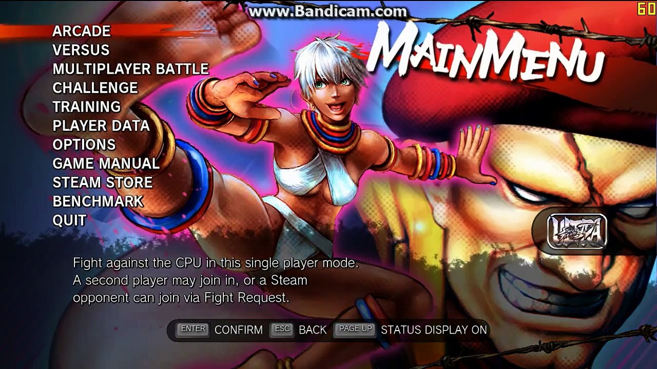 Ultra Street Fighter IV PC Gameplay Teste (Intel HD 2500)