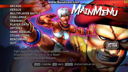 Ultra Street Fighter IV PC Gameplay Teste (Intel HD 2500)