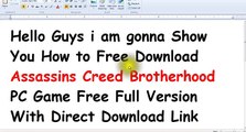 descargar Assassins Creed Brotherhood completo Juego gratuito descargar