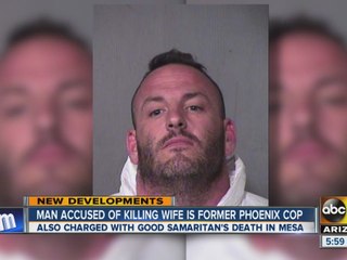 Former PHX cop accused of killing wife