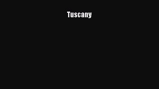 Read Tuscany PDF Free