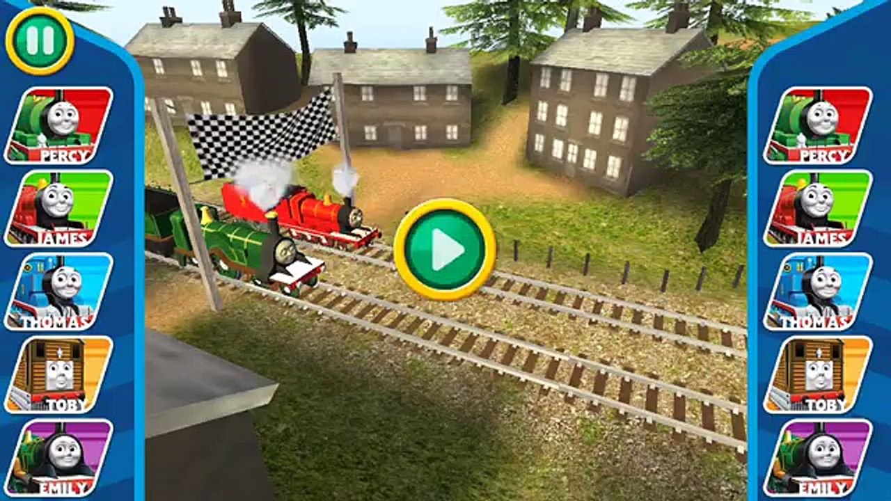 Thomas & Friends: Go Go Thomas! - Emily vs James,Countryside - Speed Challenge By Budge Studios