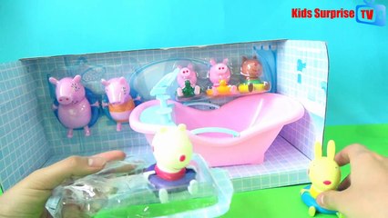 Peppa Pig Bathroom Series Peppa Pig Family Swimming In The Bathtub
