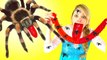 Spiderman & Frozen Elsa Vs Joker Girl - GIANT Tongues, Worms & SPIDERS! Fun Superhero Movie IRL (720p_30fps_H264-192kbit_AAC)