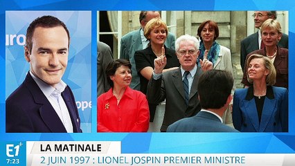 2 juin 1997, Lionel Jospin Premier ministre