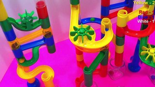 Learn Colors and Numbers with a Colorful Candy Gumball Marble Maze Run! Lots of candy fun!