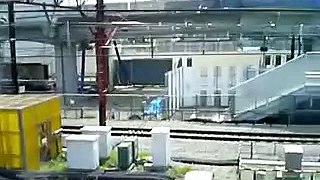 高架工事中の武蔵小金井駅：男の子は電車が好き２