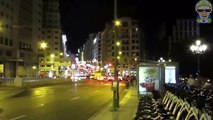 UME UVI Móvil del Summa 112 en aviso urgente por cuesta de San Vicente con Calle Princesa, Madrid