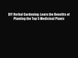 Read Books DIY Herbal Gardening: Learn the Benefits of Planting the Top 5 Medicinal Plants