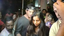Shahrukh Khan With Daughter Suhana Spotted At Olive Bar