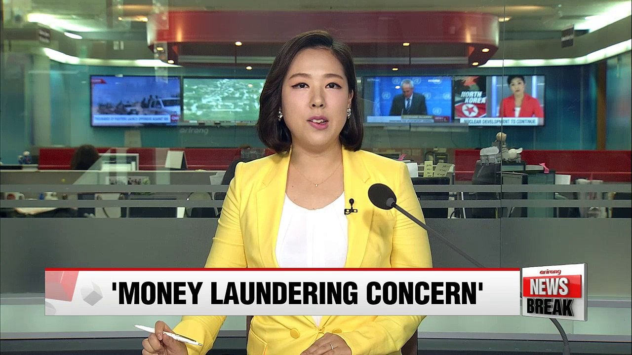 S. Korea welcomes U.S. designation of N. Korea as 'primary money laundering concern'