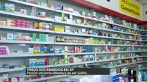 Pesquisa revela que preço do mesmo remédio pode variar 1000% em São Paulo