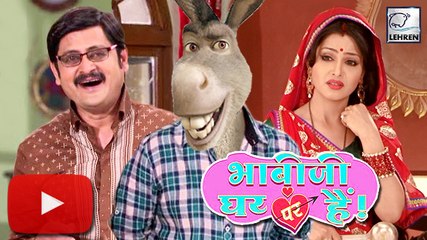 Vibhuti Turns DONKEY | Bhabi Ji Ghar Par Hai! On Location | And TV