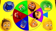 PJ Masks Game - Find Spiderman, Frozen Elsa, Paw Patrol, Peppa Pig and Spin the Wheel