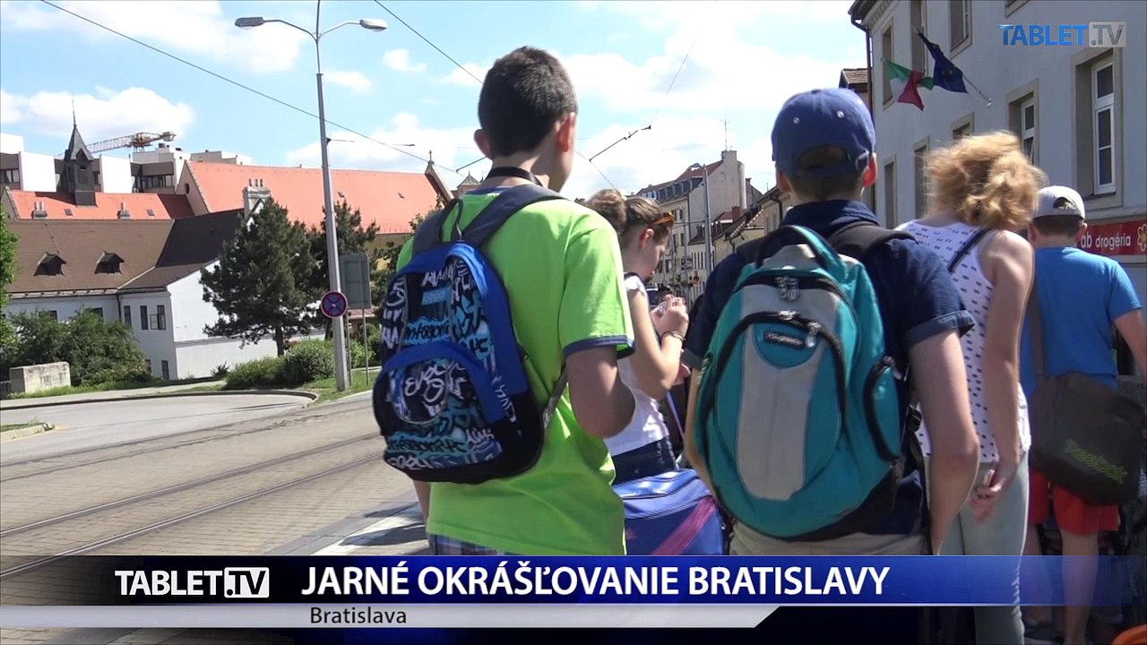 JARNE OKRASLOVANIE BRATISLAVY