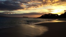 Makena beach, Maui - crazy sunset